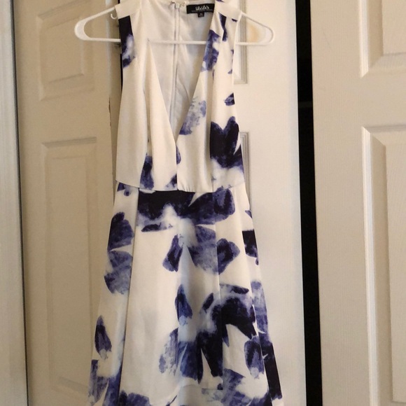 Lulus Dresses & Skirts - Black purple and white lulu dress